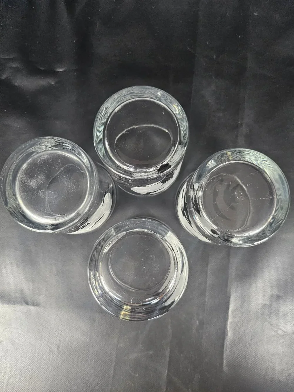 Williams Sonoma Halloween Full Moon Tumblers Set Of 4 Glassware New Old Stock